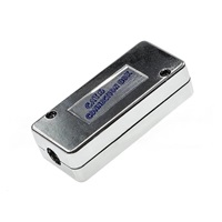 Spojovací box STP Cat6 narážecí, stříbrná