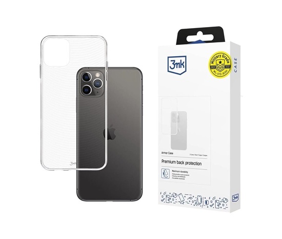 3mk Armor case pro Apple iPhone 11 Pro Max, čirý