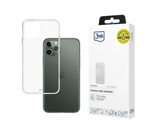 3mk Armor case pro Apple iPhone 11 Pro, čirý