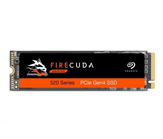 SEAGATE FIRECUDA 520 SSD 1TB M.2 PCIe Gen4 ×4, NVMe 1.3, (R:5000/W:4400MB/s)