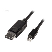PREMIUMCORD Mini DisplayPort - DisplayPort V1.2 přípojný kabel M/M 1m
