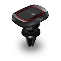CONNECT IT InCarz 4Strong360 CARBON univerzální magnetický držák do auta, 4 magnety, červený
