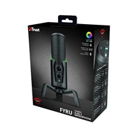 TRUST mikrofon GXT 258 Fyru USB 4-in-1 Streaming Microphone