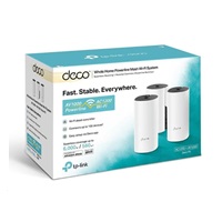 TP-Link Deco P9(3-pack) Powerline WiFi5 Mesh (AC1200+AV1000,2,4GHz/5GHz, 2xGbELAN/WAN)