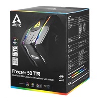 ARCTIC Freezer 50 TR Dual Tower chladič CPU s A-RGB (pro AMD Threadripper) + ovladač