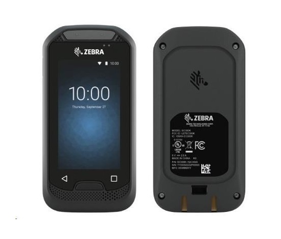 Zebra terminál EC30, 2D, SE2100, 4GB/32GB, USB, BT, Wi-Fi, Android
