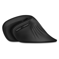 CONNECT IT FOR HEALTH ergonomická vertikální myš (+ 1x AA baterie zdarma) bezdrátová, černá