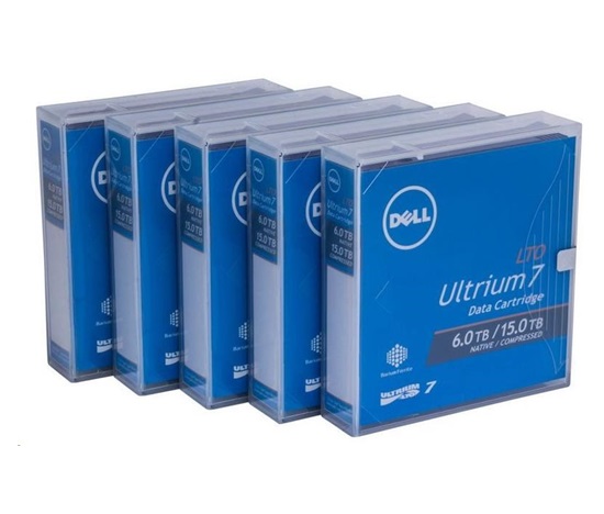 DELL LTO7 Tape Media 5 Pack Cust Kit