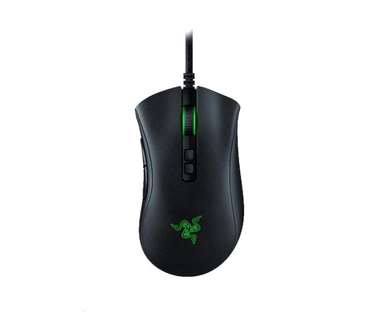 RAZER myš DeathAdder V2, optická, rozlišení 20.000dpi, USB, hybridní cloud úložiště a integrovaná paměť, RGB