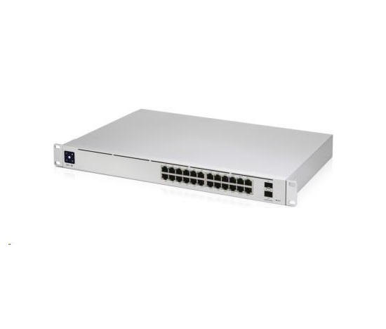 UBNT UniFi Switch USW-Pro-24-POE Gen2 [24xGigabit, 400W PoE+ 802.3at/af/bt, 2xSFP+, 88Gbps]