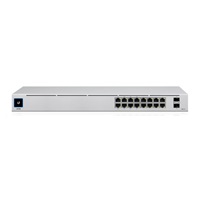 UBNT UniFi Switch USW-24-POE Gen2 [24xGigabit, 16x PoE out 120W, 802.3at/af, 2xSFP, 52Gbps]
