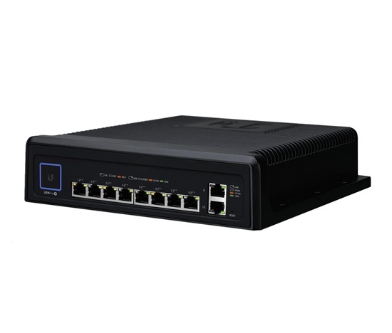 UBNT UniFi Switch USW-Industrial [10xGigabit, 8xPoE++ out 450W, 802.3at/af/bt, 20Gbps]