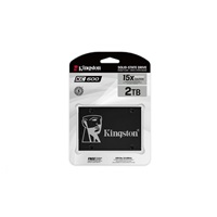 Kingston SSD 2TB (2048GB) KC600 SATA3 2.5" (R:550, W:520MB/s)