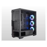 Cooler Master case MasterBox TD500 Mesh, E-ATX, Průhledná bočnice, 3x 120mm ARGB Fan, Černá