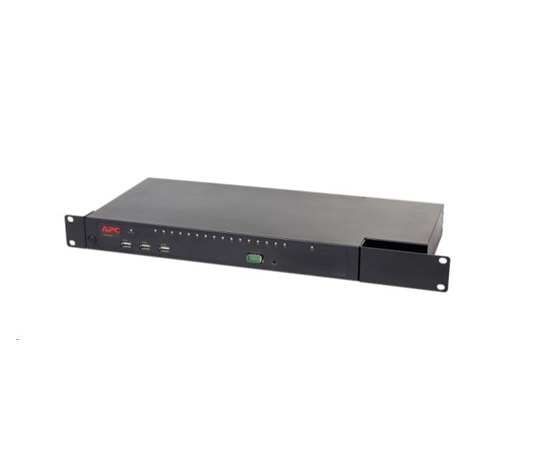 APC KVM 2G, Digital/IP, 1 Remote/1 Local User, 16 Ports with Virtual Media - FIPS 140-2