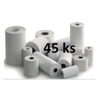 Papírový kotouč papírová páska TERMO, 80/80/12 (80m) - 45ks