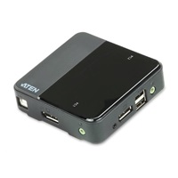 ATEN 2-port DisplayPort KVM USB, audio, včetně kabelů
