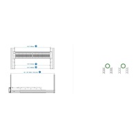 QNAP RAIL-E03 sada kolejnic pro ES2486dc a TDS-h2489FU, ližiny