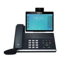 Yealink VP59 IP telefon, 8" 1280x800 LCD, 2x 10/100/1000, Wi-Fi, Bluetooth, FHD kamera, PoE, 16xSIP, 2xUSB, bez adaptéru
