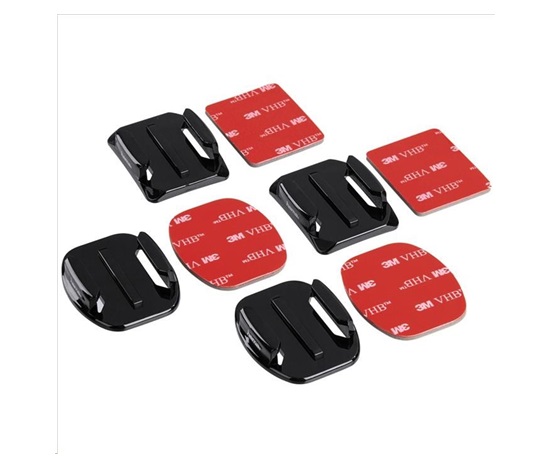 Hama sada upevňovacích destiček pro GoPro, 2+2