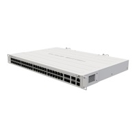 MikroTik Cloud Router Switch CRS354-48G-4S+2Q+RM, 650MHz CPU, 64MB, 1x10/100, 48xGLAN, 4xSFP+, 2xQSFP, vč. L5
