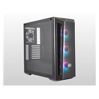 Cooler Master case MasterBox MB520 ARGB, E-ATX, Průhledná bočnice, 3x 120mm ARGB Fan, 1x 120mm Fan, Černá