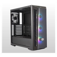 Cooler Master case MasterBox MB520 ARGB, E-ATX, Průhledná bočnice, 3x 120mm ARGB Fan, 1x 120mm Fan, Černá