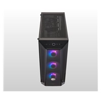 Cooler Master case MasterBox MB520 ARGB, E-ATX, Průhledná bočnice, 3x 120mm ARGB Fan, 1x 120mm Fan, Černá