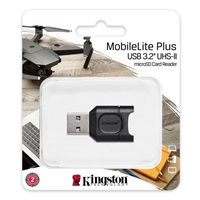 Kingston čtečka karet, MobileLite Plus USB 3.1 microSDHC/SDXC UHS-II čtečka karet