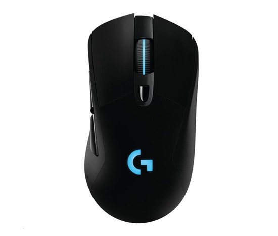 Logitech Wireless Gaming Mouse G703, LIGHTSPEED, HERO 16K Sensor, černá