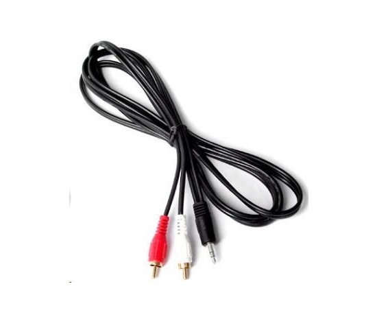 PREMIUMCORD Kabel Jack 2.5mm stereo - 2x Cinch M 2m