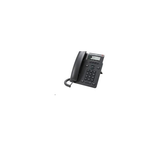 Cisco CP-6821-3PCC-K9=, VoIP telefon, 2line, 2,5" LCD, 2x10/100, PoE, MPP, bez adaptéru