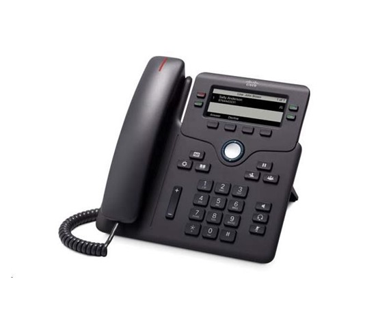 Cisco CP-6851-3PW-CE-K9=, VoIP telefon, 4line, 3,5" LCD, 2x10/100/1000, PoE, MPP, adaptér