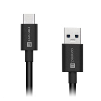 CONNECT IT Wirez USB-C (Type C) -> USB-A, USB 3.1 Gen 1, černá, 2 m