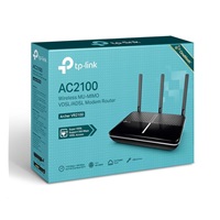 TP-Link Archer VR2100 OneMesh WiFi5 VDSL2/ADSL router (AC2100, 2,4GHz/5GHz, 3xGbELAN,1xGbELAN/WAN,1xRJ11, 1xUSB3.0)