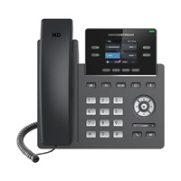 Grandstream GRP2612W [VoIP telefon - 2x SIP účet, HD audio, 16 prog.tl.+4 předvoleb, 2xLAN 100Mbps, WiFi, PoE]