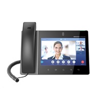 Grandstream GXV3380 [IP video-telefon s Androidem 7.0, PoE, WiFi, 8" dotykové LCD, 2x 1Gbps, HDMI, Bluetooth, USB]