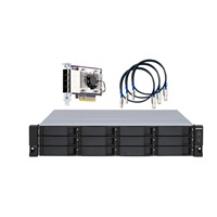 QNAP TL-R1200S-RP rozšiřující jednotka QNAP NAS s QXP-1600eS (12xSATA,3xSFF-8088,RP)