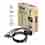 Club3D adaptér aktivní USB Type-C + Mini DP 1.2 + HDMI na HDMI 4K60Hz HDR, M/M, 32AWG