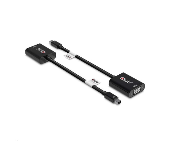 Club3D adaptér aktivní Mini DisplayPort na VGA