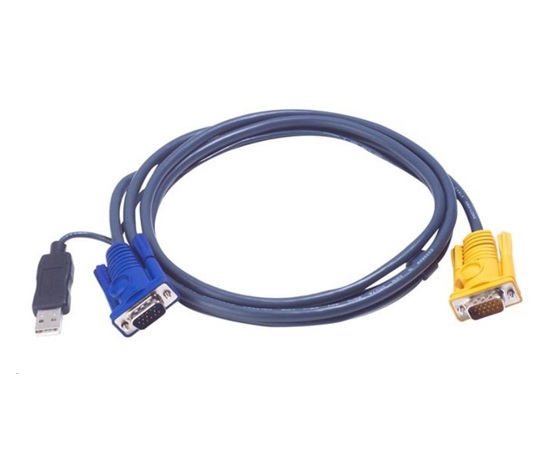ATEN KVM sdružený kabel k CS-12xx, USB, 2m