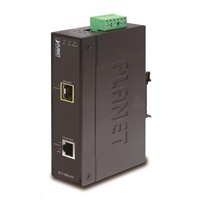 Planet IGT-805AT, konvertor 10/100/1000T RJ-45 na 1x 100/1000X SFP, -40 +75°C