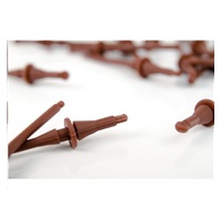 NOCTUA Příslušenství NA-AV1-100, Sada 100ks antivibračních úchytů pro ventilátory, hnědá