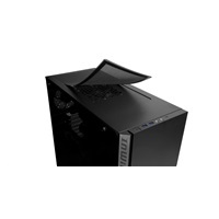 IN WIN skříň 216, mid tower, 220mm PSU, 166mm fan,, 2xHDD, 5xSSD, 2x USB 3.0 / HD Audio / Black