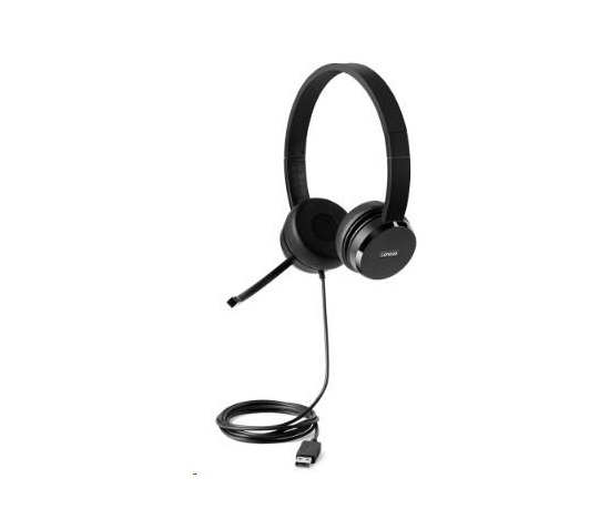 LENOVO sluchátka 100 USB Stereo Headset