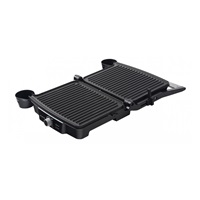 Orava Grillchef elektrický kontaktní gril, 2000 W, regulace teploty, tepelně izolovaná rukojeť