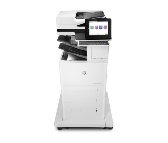 HP LaserJet Enterprise Flow MFP M636z (A4, 71ppm, USB, ethernet, Wi-Fi, Print/Scan/Copy, Duplex, HDD, Fax, DADF, Tray)