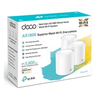 TP-Link Deco X20(3-pack) WiFi6 Mesh (AX1800, 2,4GHz/5GHz, 2xGbELAN/WAN)
