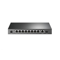 TP-Link CCTV switch TL-SG1210P (8xGbE, 1xGbE uplink, 1xSFP, 8xPoE+, 63W, fanless)