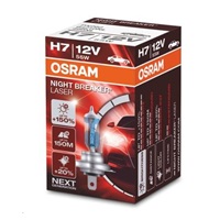 OSRAM autožárovka H7 NIGHT BREAKER® LASER 12V 55W PX26d (Duo-Box)